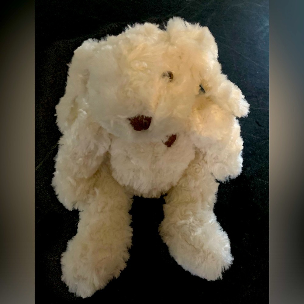 SOFT PLUSH BUNNY | White Stuffed Bunny Rabbit